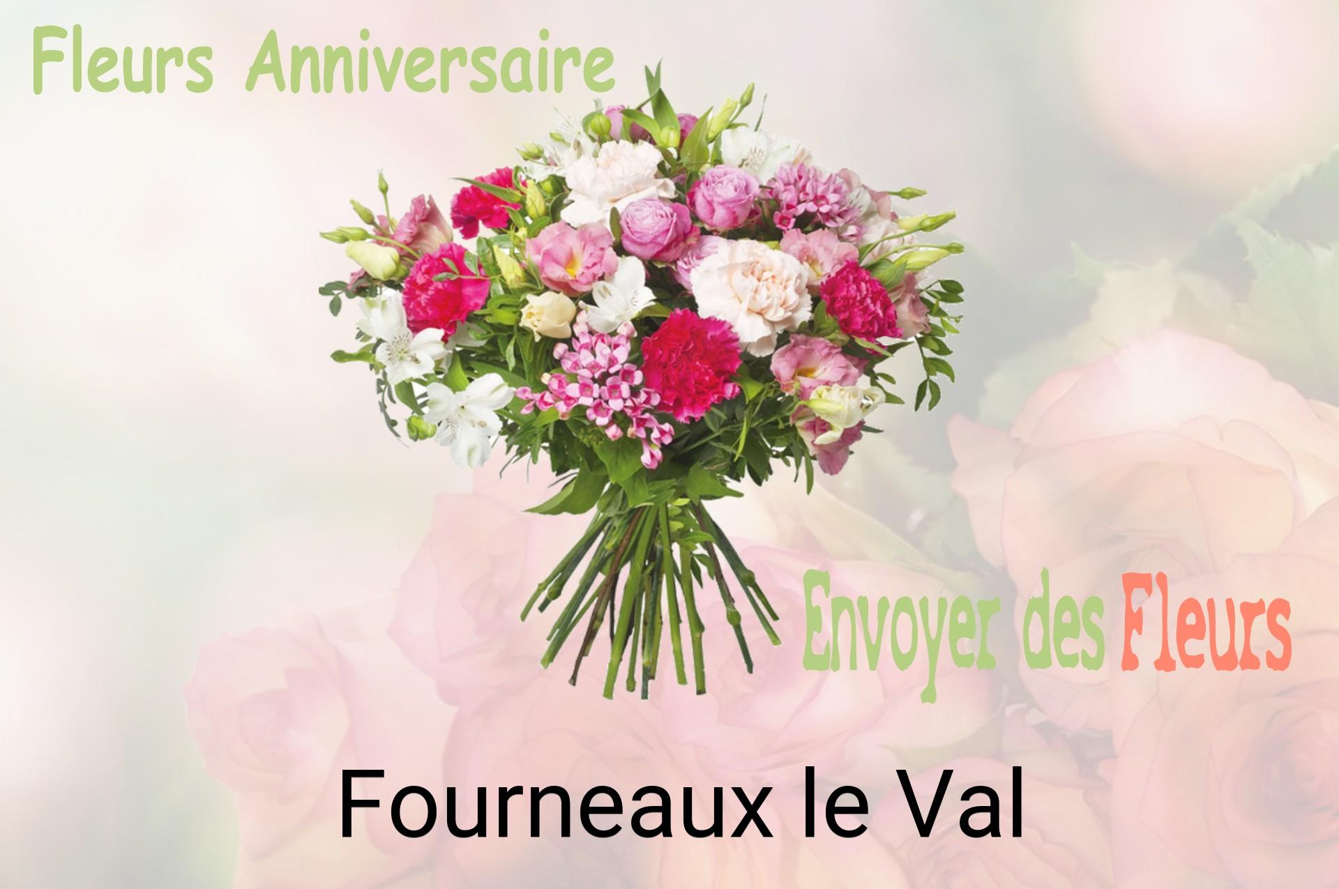Bouquet de fleurs d’anniversaire livré à Fourneaux-le-Val