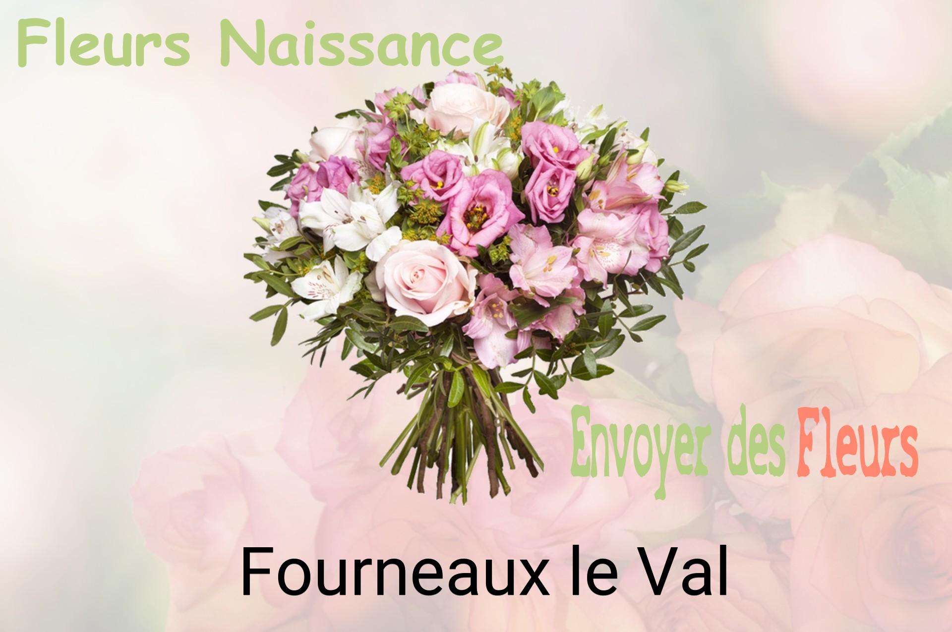 Bouquet de fleurs de naissance livré à Fourneaux-le-Val